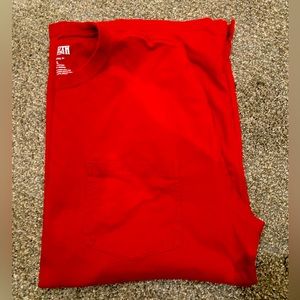 Duluth Trading Shirt Sleeve Pocket Tee Shirt - Large - Red